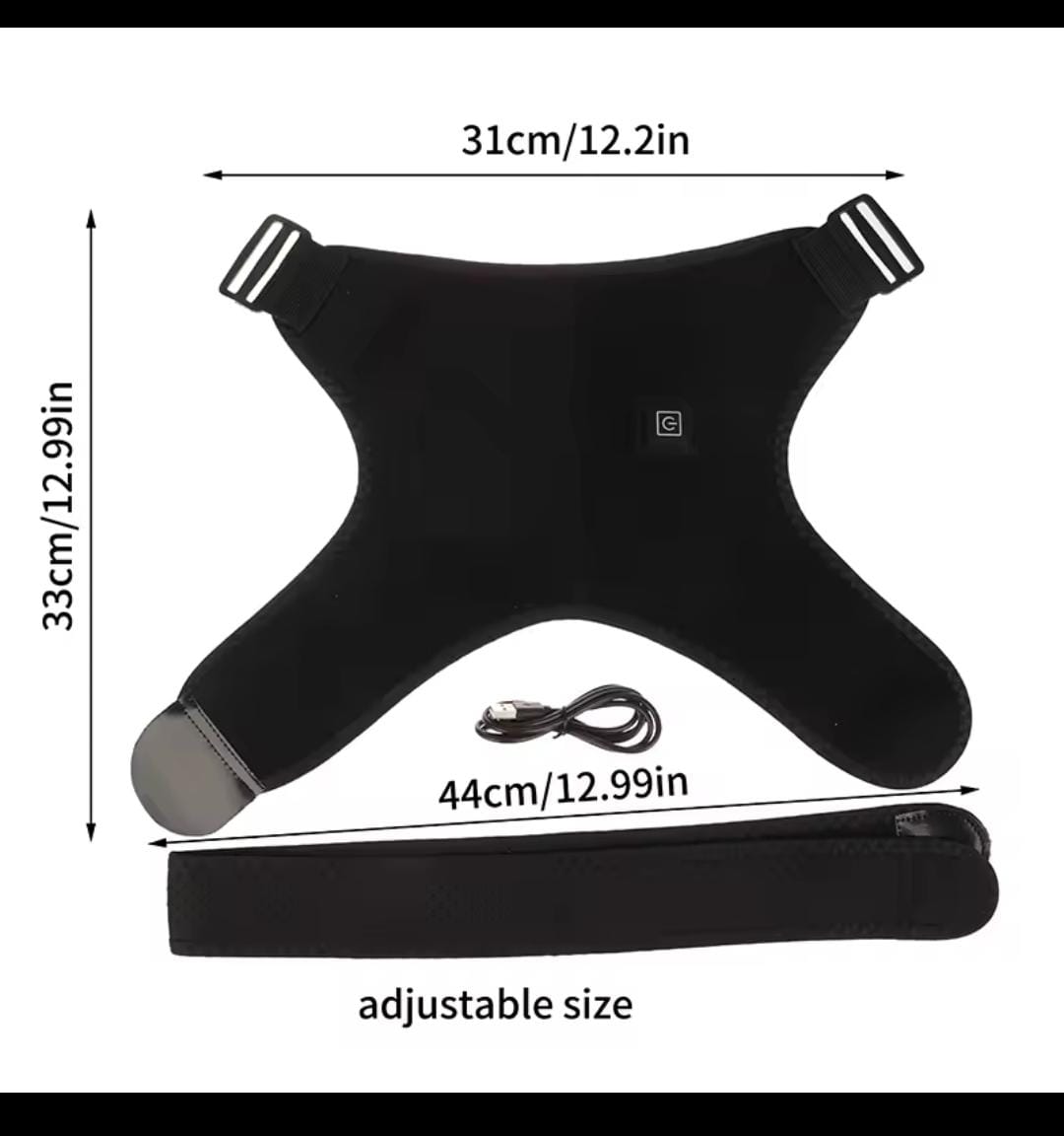 Miniatura 4 de hombrera de terapia de calor calefactora